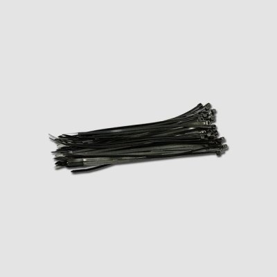 XTLINE Vázací pásky nylonové černé | 200x3,6 mm, 1bal/50ks