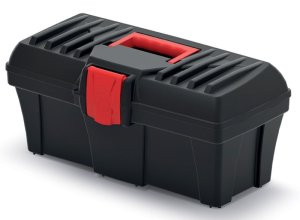 Plastový kufr na nářadí CALIBER 400x200x186