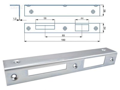 Protiplech BZn 1/1 ''P'' (50ks)