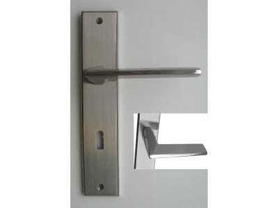 MAJA WC-90 Ni-broušený-kování DOPRODEJ 051163 "AKČNÍ CENA BEZ SLEVY"