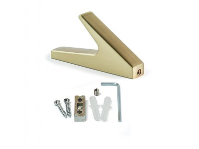 PROKOP věšák ZLATÁ MATNÁ