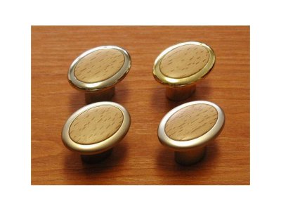 OMAR knopek CHROM+BUK "AKČNÍ CENA BEZ SLEVY"