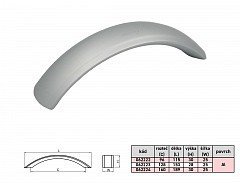 LENKA 128/148 úchytka Al