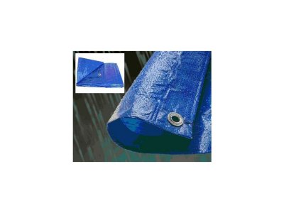 Plachta zakrývací STANDARD s oky 5x8m