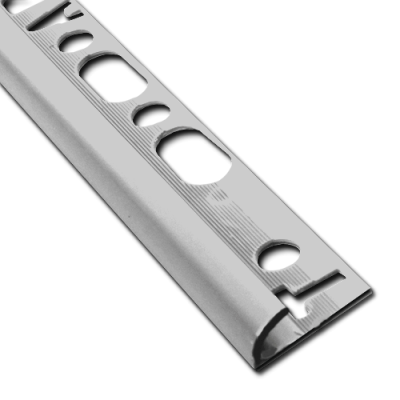 Ukončovací lišta profil na obklady PVC 10 mm šedá