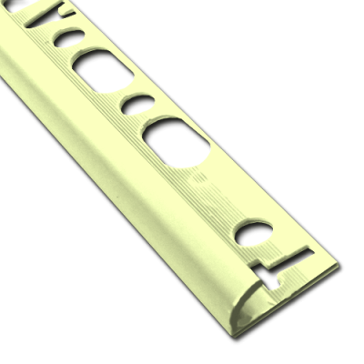 Ukončovací lišta profil na obklady PVC 10 mm vanilka