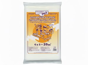 Fólie zakrývací malířská plachta 4 x 5 m zesílená