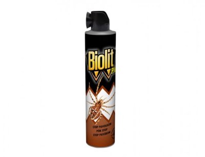 NG 5480 Sprej BIOLIT PLUS STOP na pavouky 400ml 58x58x252