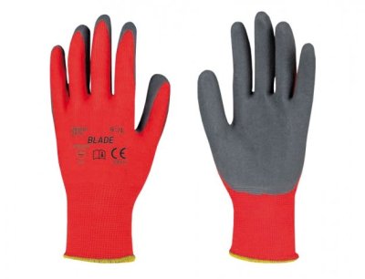 NG 09229xx Rukavice BLADE pracovní polyesterový úplet velikost 10 25x150x275