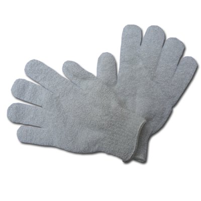 Peelingová rukavice GR005 masážní bílá