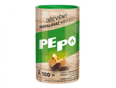 NG 39521 Podpalovač PE-PO kostičky 100ks 125x125x220