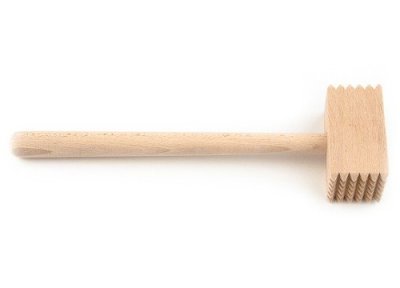 KOLIMAX Dřevěné výrobky Palička na maso hranatá, délka 26 cm