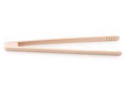 KOLIMAX Dřevěné výrobky Kleště na grilování ploché, délka 30 cm