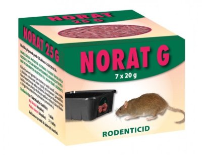 NG 6374_CCR Rodenticid NORAT 25 G granule 7x20g 70x70x95