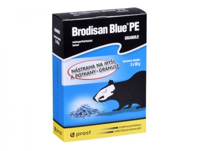 NG 5989_CCR Rodenticid BRODISAN BLUE PE granule 150g 31x122x160