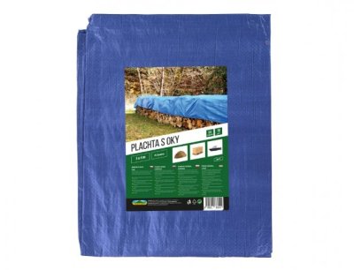 NG 00673 Plachta kašírovaná modrá 3x4m 70g 420x550x6