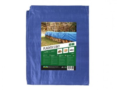 NG 00678 Plachta kašírovaná modrá 6x10m 70g 460x600x60