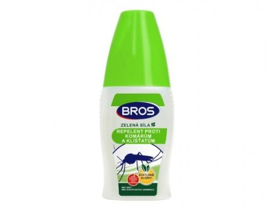 NG 5638_CR Repelent BROS ZELENÁ SÍLA proti komárům a klíšťatům 50ml 25x55x135