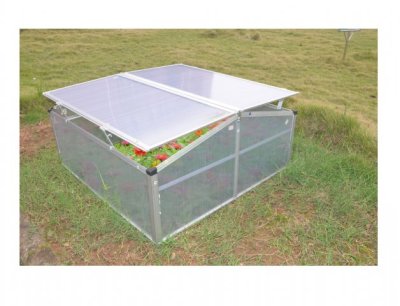 NG 49106 Pařeniště MINI DOUBLE 2okna polykarbonát 1m2 1x1x0,5m 1000x1000x480