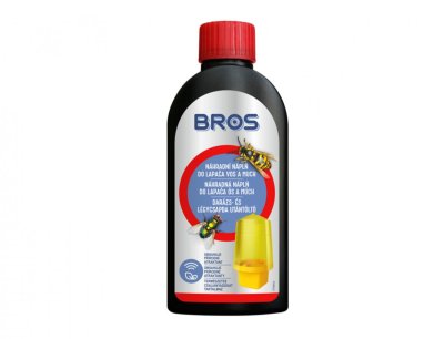 NG 5489 Náplň BROS do lapače na vosy, sršně a mouchy 200ml 35x72x166