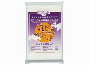Fólie zakrývací malířská plachta 4 x 5 m