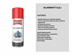 Silikonový olej sprej 200 ml, BALLISTOL 25354 (25300)