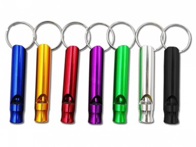 Přívěsek-píšťalka malá 46mm bal/12ks