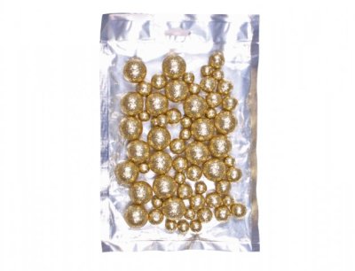 NG 31336zl Kuličky VÁNOCE d1,5-3cm 60ks 25x25x25