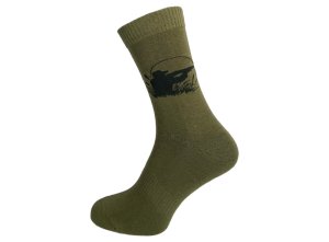 Lovecké bavlněné ponožky ZA vel. 39-42