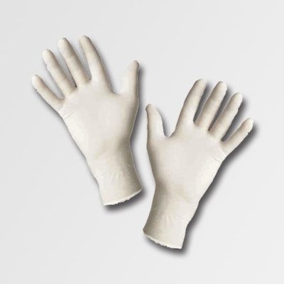 LOON rukavice JR latexové pudrované - M 1bal/100ks