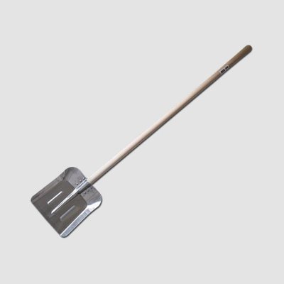 Lopata hliníková malá s násadou | 1500x290x260 mm