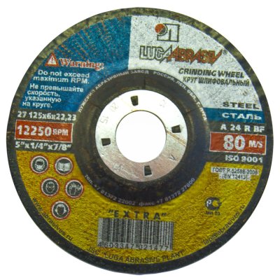 LUGA ABRASIVE Kotouč brusný na ocel | 115x6,0x22,2 mm