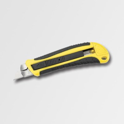 XTLINE Nůž bezpečnostní pogumovaný | SK4, 18 mm