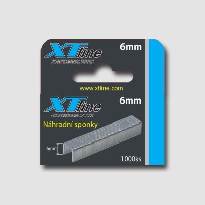 XTLINE Sponky 1000ks | 10 mm