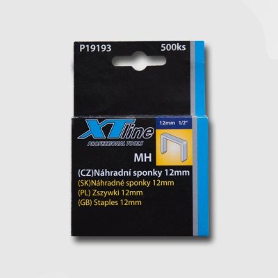XTLINE Sponky 1000ks MH | 12 mm