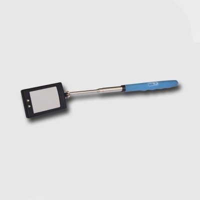 RICHMANN Magnetické inspekční zrcátko čtvercové s LED diodami | 280-870 mm