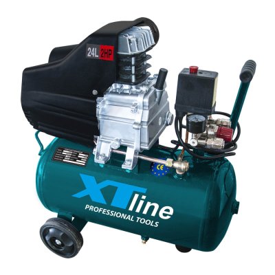 XTLINE Kompresor olejový 1500 W, 24 l