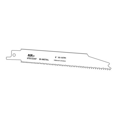 XTLINE Pilové plátky mečové Bimetal | 152x19x0,9 mm, 8-14 Tpi (1bal/5ks)