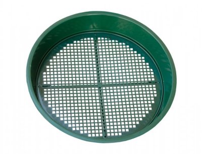 NG 49559 Síto zahradní vyměnitelné tmavě zelené 4 a 6mm d38cm 2ks 85x380x380