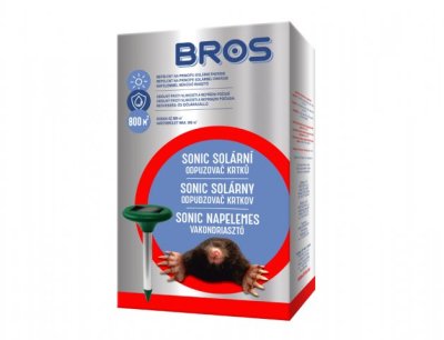 NG 5616 Odpuzovač BROS SONIC krtků solární 85x155x260