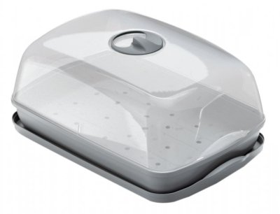 NG 48874 Miniskleník RESPANA TABLE 3v1 s ventilací šedý 39x26x19cm 391x257x390