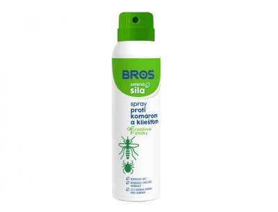 NG 5645_CR Sprej BROS ZELENÁ SÍLA proti komárům a klíšťatům 90ml 45x45x172