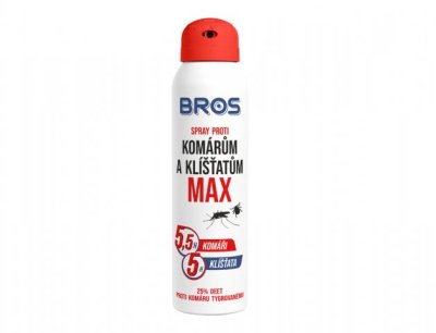NG 5636_CR Repelent BROS MAX proti komárům a klíšťatům 90ml 45x45x172
