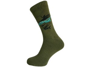 Termo Rybářské bavlněné ponožky RVL vel. 39-42