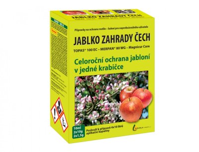 NG 3088_CCR Fungicid JABLKO ZAHRADY ČECH 2x1,5g+2x10g+10ml 50x100x120