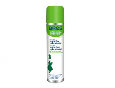 NG 5657 Sprej BROS ZELENÁ SÍLA na krtky a hraboše 400ml 330x57x57
