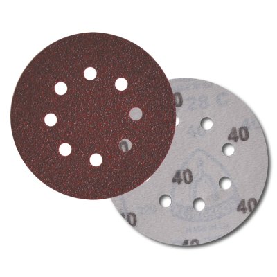 KLINGSPOR Brusný výsek na suchý zip BOSCH PL 28 CK | 115 mm zr. 80, GLS5