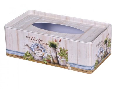 NG 96180 Krabička HERBS na kapesníky 22x12x7cm 120x220x70