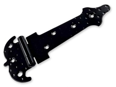 Závěs okrasný 150 mm RUSTIKO Černý Lak (1 pár)  "AKČNÍ CENA BEZ SLEVY"