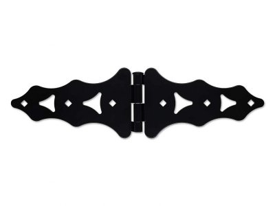 Závěs okrasný RUSTIKO 400mm široký Černý Lak (1 pár) "AKČNÍ CENA BEZ SLEVY"